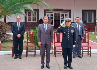 Silva Neder encabezó el acto por el 216° aniversario del Ejército Argentino
