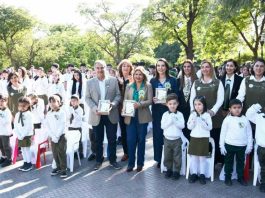 La intendente Fuentes y la ministra de Educación Nassif encabezaron una jornada especial por el Día del Medio Ambiente