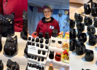 Los “Michis Protectores” de Maga: arte en cerámica que combina simbolismo y creatividad