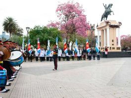 Con un emotivo acto, Santiago del Estero rindió homenaje al General San Martín a 176 años de su fallecimiento