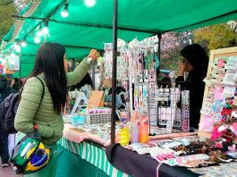 Se desarrolló con éxito la feria de emprendedores por el «Día del Niño» en la plaza Belgrano
