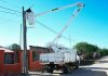 La Municipalidad concretó trabajos de mejoras del alumbrado en diversos barrios