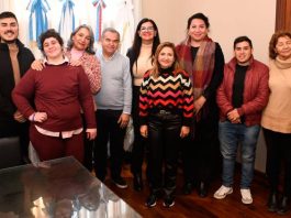 Fuentes se reunió con representantes de la comunidad LGBTIQ+