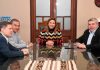 La intendente recibió al jefe comunal de la ciudad bonaerense de Salliqueló